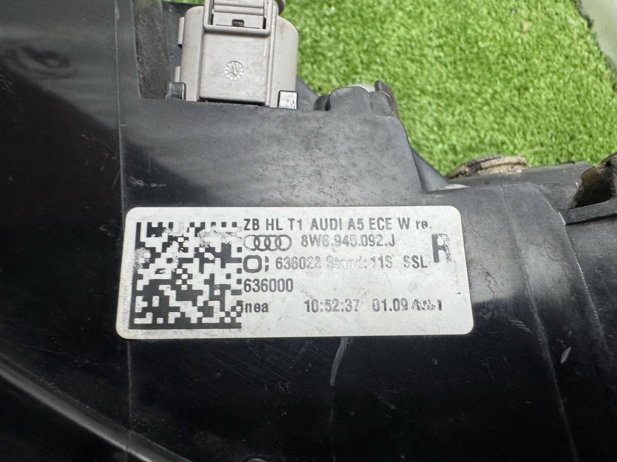 Новое Audi A5, 2018 г., OEM 8W6945092J, арт. 4329, фото 3