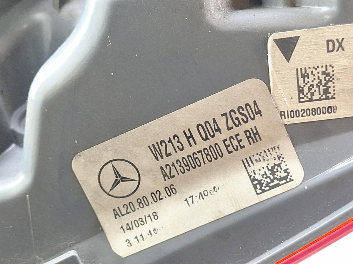 Новое Mercedes E W213, 2019 г., OEM A2139067800, арт. 47365, фото 8