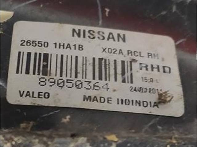 Новое Nissan Micra K13, 2010 г., OEM 265501HA1B, арт. 53769557, фото 3