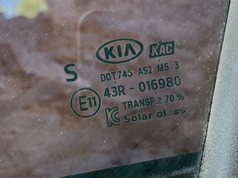 Форточка передняя левая Kia K5, 2020 г., арт. 00015615, фото 9