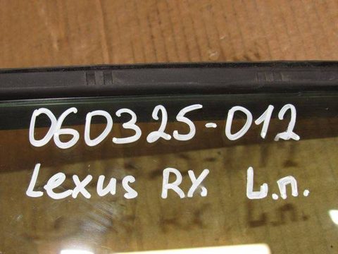 Форточка передняя левая Lexus RX, 2021 г., арт. 060325-012, фото 9