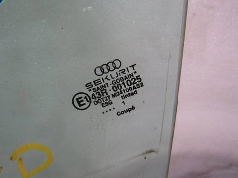 Форточка передняя левая Audi TT, 2001 г., арт. 100216-072, фото 2
