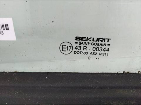 Форточка передняя левая Daewoo Matiz, 2002 г., арт. 10128845, фото 2