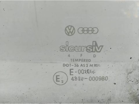 Форточка передняя левая Volkswagen Passat, 1987 г., арт. 10129399, фото 2