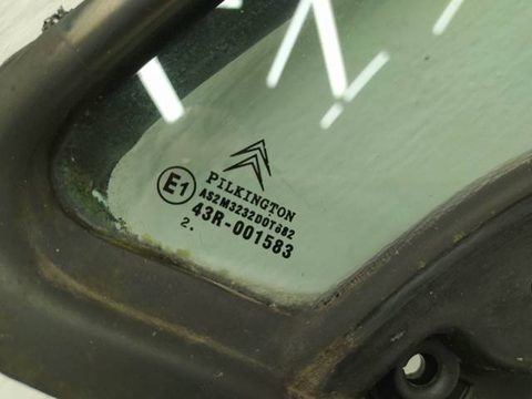 Форточка передняя левая Citroen C3, 2003 г., арт. 10257149, фото 2