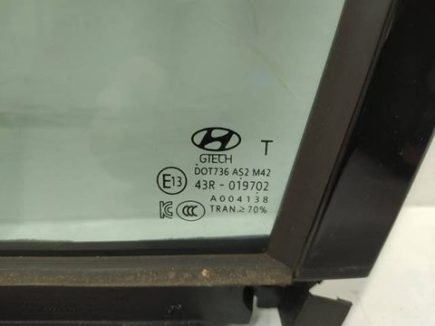 Форточка передняя левая Hyundai Santa Fe, 2021 г., арт. 10347763, фото 2