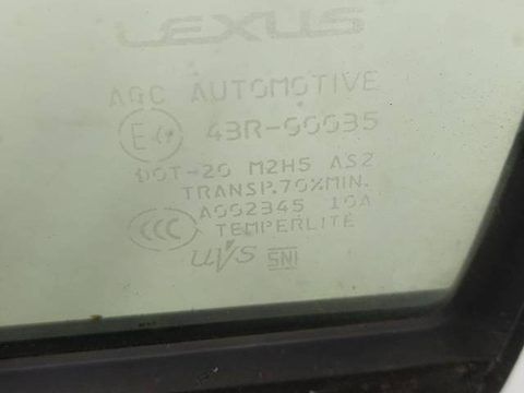 Форточка передняя левая Lexus RX, 2021 г., арт. 10351801, фото 3