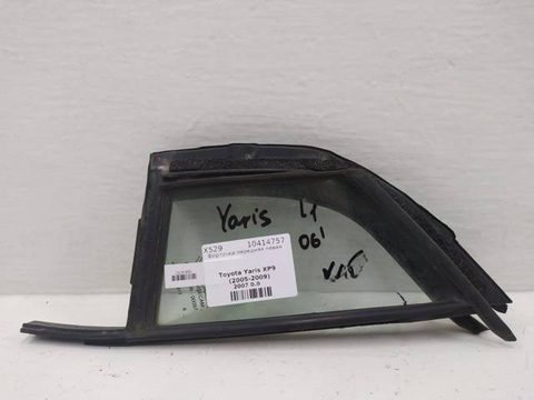 Форточка передняя левая Toyota Yaris, 2007 г., арт. 10414757