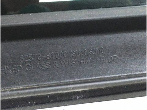 Форточка передняя левая Hyundai Santa Fe, 2020 г., OEM 82570s1000, арт. 12420, фото 12