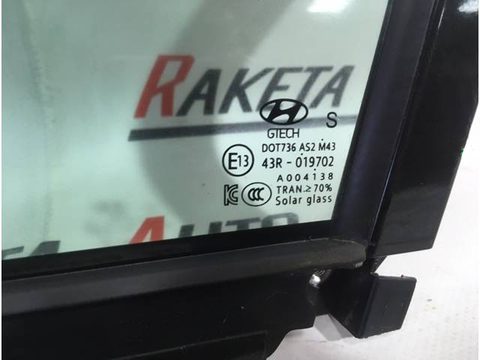 Форточка передняя левая Hyundai Santa Fe, 2020 г., OEM 82570s1000, арт. 12420, фото 3
