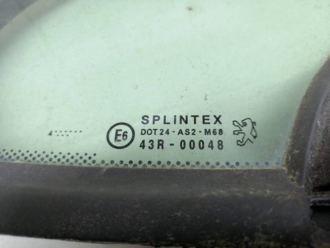 Форточка передняя левая Peugeot 307, 2005 г., OEM 920194, арт. 2079496, фото 2