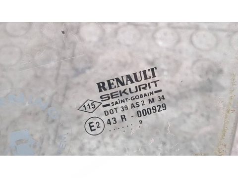 Форточка передняя левая Renault Megane I, 1995 г., OEM 7701470198, арт. 21267288, фото 2