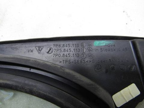 Форточка передняя левая Volkswagen Touareg, 2015 г., OEM 7P6845113, арт. 270818-012, фото 3