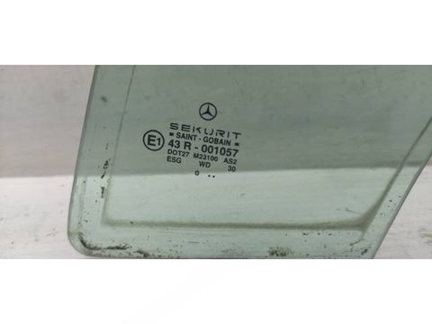 Форточка передняя левая Mercedes A W168, 2000 г., арт. 50031990, фото 2