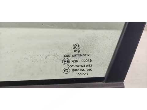 Форточка передняя левая Peugeot 407, 2006 г., арт. 50032078, фото 2
