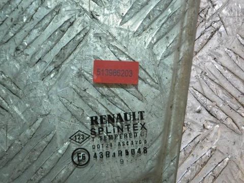 Форточка передняя левая Renault Scenic, 1999 г., арт. 513986203, фото 2