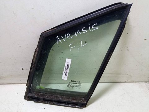 Форточка передняя левая Toyota Avensis c, 2008 г., OEM 6812605010, арт. 53857178