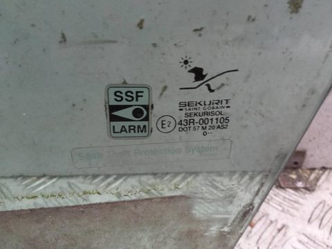 Форточка передняя левая Saab 9-5, 1997 г., арт. 54212478, фото 2