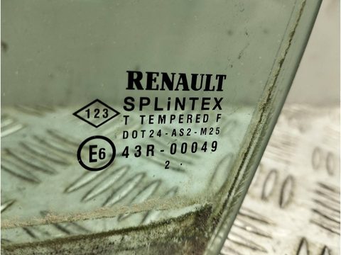Форточка передняя левая Renault Scenic, 1996 г., арт. 54788762, фото 2