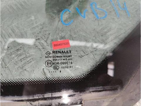 Форточка передняя левая Renault Scenic, 2018 г., арт. 550457520, фото 3