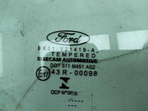 Форточка передняя левая Ford Transit, 2018 г., арт. 55395296, фото 2