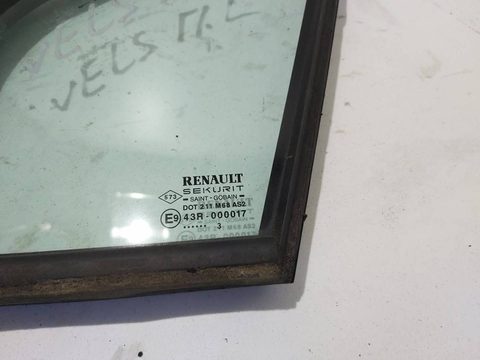 Форточка передняя левая Renault Vel Satis, 2003 г., OEM 43R000017, арт. 61610, фото 2