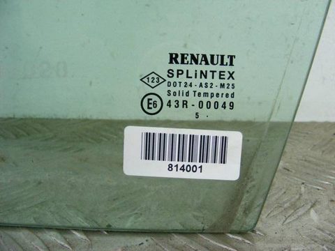 Форточка передняя левая Renault Scenic, 2005 г., арт. 814001, фото 2