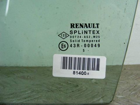 Форточка передняя левая Renault Scenic, 2005 г., арт. 814004, фото 2