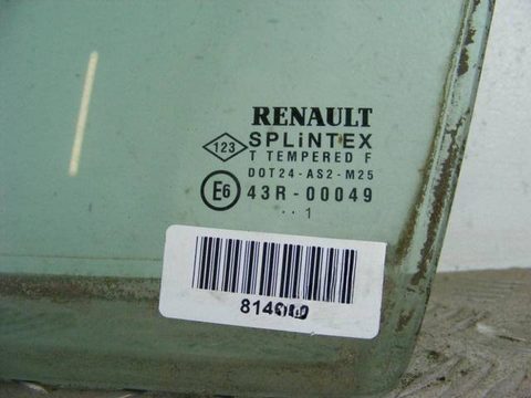 Форточка передняя левая Renault Scenic, 2001 г., арт. 814018, фото 2