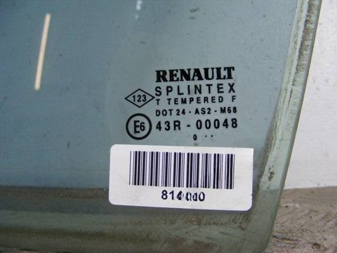 Форточка передняя левая Renault Scenic, 2000 г., арт. 814020, фото 2