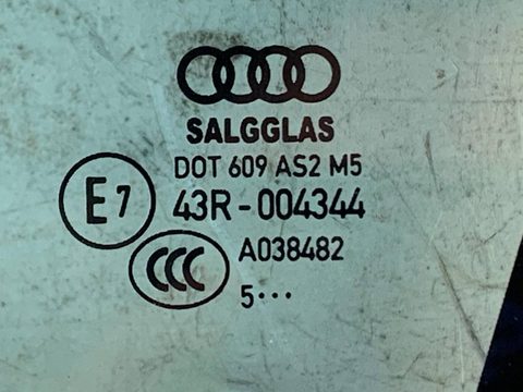 Форточка передняя левая Audi Q7, 2017 г., OEM 4M0845113, арт. Q7755, фото 10