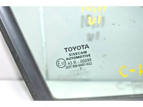 Форточка передняя правая Toyota C-HR, 2016 г., OEM 68125F4010, арт. 104832, фото 5