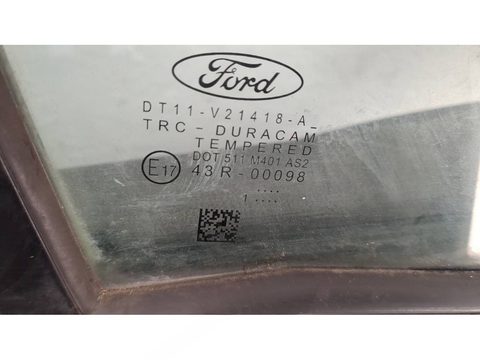 Форточка передняя правая Ford Transit Connect II рестайлинг, 2018 г., арт. 11370308, фото 3