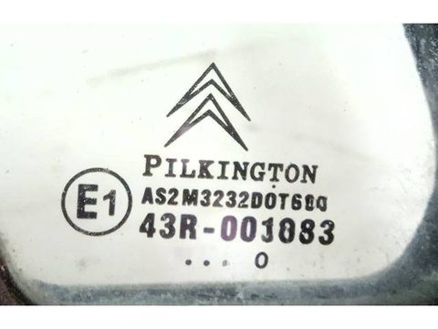 Форточка передняя правая Citroen C3, 2005 г., OEM 43R001583, арт. 2052965, фото 3