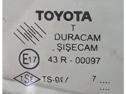 Форточка передняя правая Toyota Corolla Verso, 2007 г., арт. 2053263, фото 3