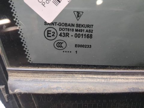 Форточка передняя правая Porsche Panamera, 2011 г., OEM 97054231202, арт. 20961946, фото 2
