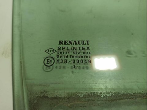 Форточка передняя правая Renault Scenic, 2003 г., арт. 53269161, фото 2