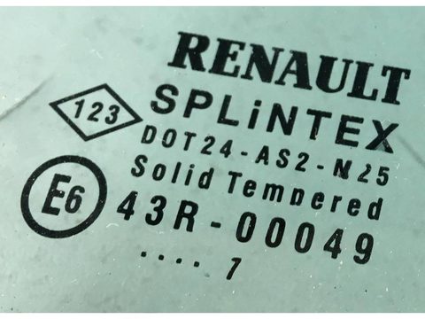 Форточка передняя правая Renault Scenic, 2003 г., арт. 53382715, фото 2