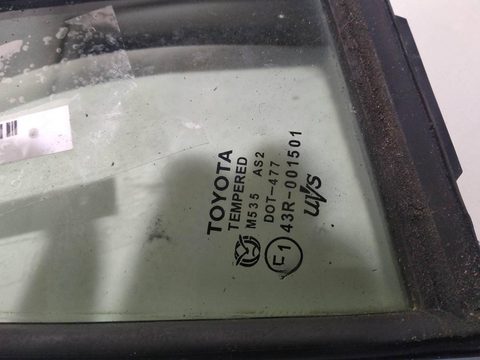 Форточка передняя правая Toyota Yaris, 2005 г., OEM 6810152030, арт. 53504519, фото 2
