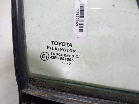 Форточка передняя правая Toyota Avensis c, 2008 г., OEM 6812505010, арт. 53857169, фото 2