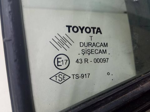 Форточка передняя правая Toyota Yaris, 2005 г., OEM 681250D010, арт. 54142766, фото 2