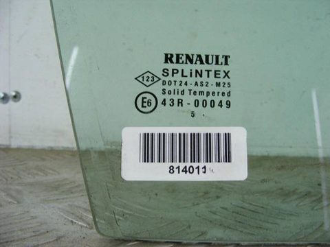 Форточка передняя правая Renault Scenic, 2005 г., арт. 814011, фото 2