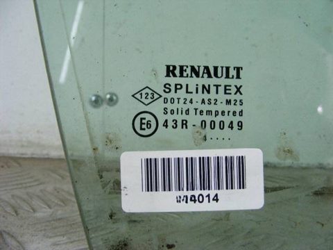 Форточка передняя правая Renault Scenic, 2004 г., арт. 814014, фото 2