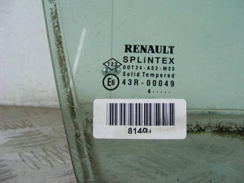 Форточка передняя правая Renault Scenic, 2004 г., арт. 814015, фото 2