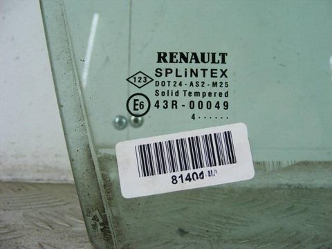 Форточка передняя правая Renault Scenic, 2004 г., арт. 814016, фото 2