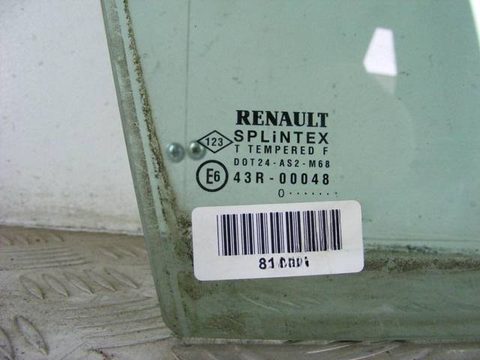 Форточка передняя правая Renault Scenic, 2000 г., арт. 814021, фото 2