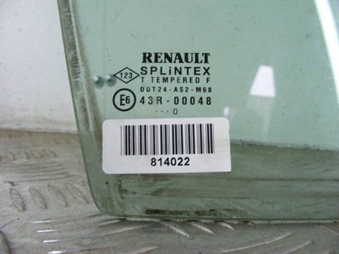 Форточка передняя правая Renault Scenic, 2000 г., арт. 814022, фото 2