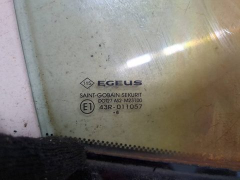 Форточка передняя правая Renault Trafic, 2016 г., OEM 802620345R, арт. 9277353, фото 2
