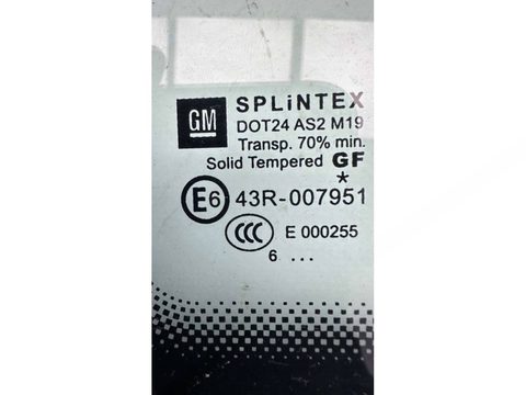 Форточка передняя правая Opel Zafira B, 2006 г., OEM 13123923, арт. B115634_2, фото 4