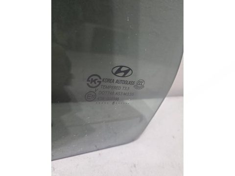 Форточка задняя левая Hyundai Santa Fe, 2008 г., арт. 004319, фото 2